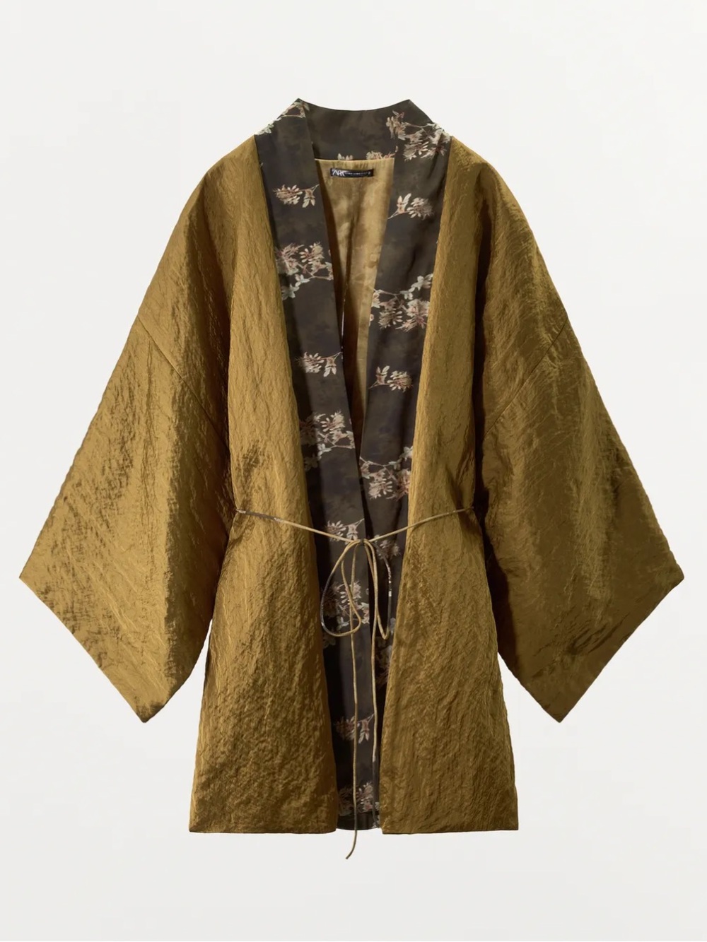 ZARA PRINTED REVERSIBLE KIMONO